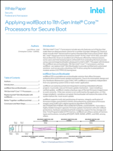 Intel wolfBoot White Paper