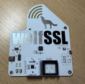 a wolfDemo board